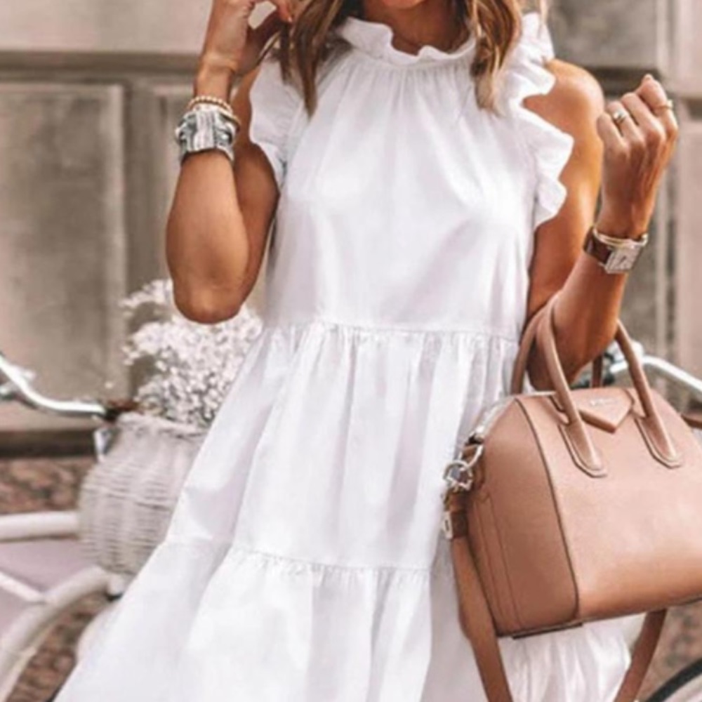 A line Summer dress.